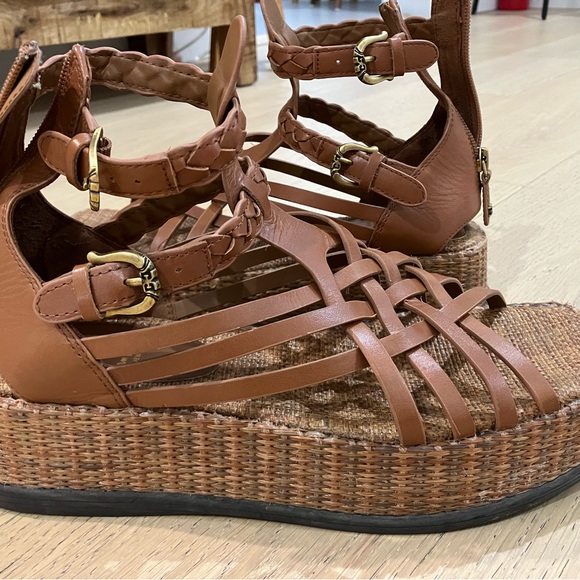 Sam Edelman: Nicki Platform Sandals Sz. 9 - Picture 5 of 7